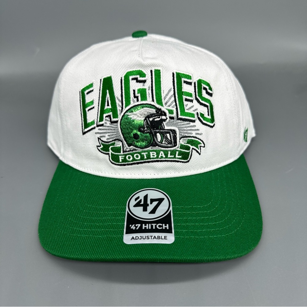 Philadelphia Eagles '47 Brand Historic Prime Play Hitch Snapback Retro Hat NEW!